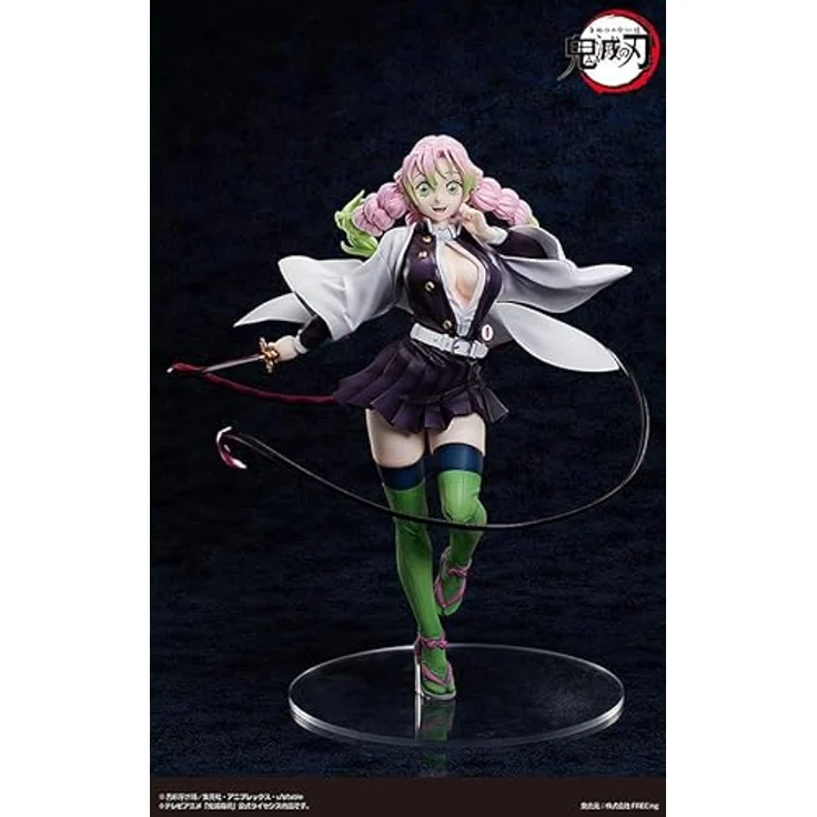 FREEing Demon Slayer: Kimetsu no Yaiba Statuette PVC 1/4 Mitsuri Kanroji, 41 cm, Sammlerfigur in detailreicher Ausführung – Bild 2
