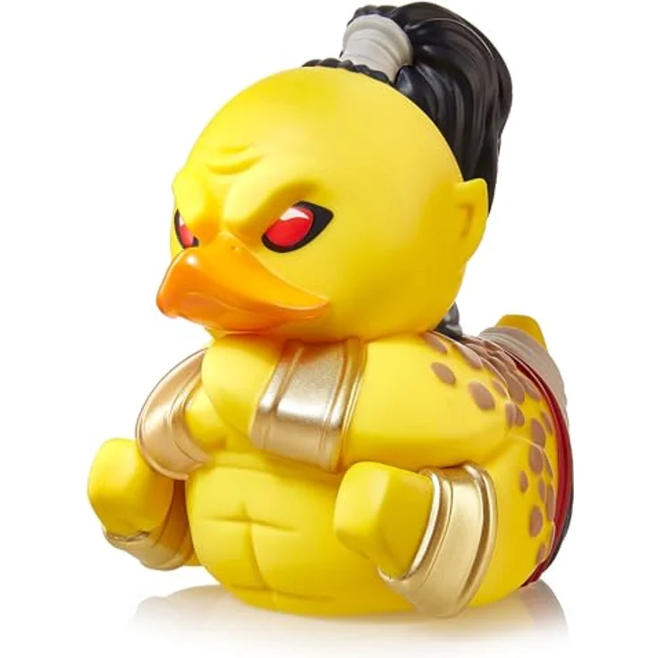 TUBBZ Mortal Kombat Goro Figur, 1st Edition Sammelfigur in Gelb, 9cm hoch, detailreiche PVC-Ausführung – Bild 1