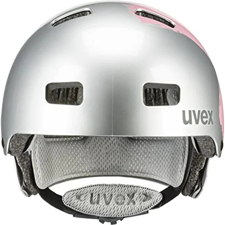 Uvex kid 3 silver - rosé 55-58 cm – Bild 3