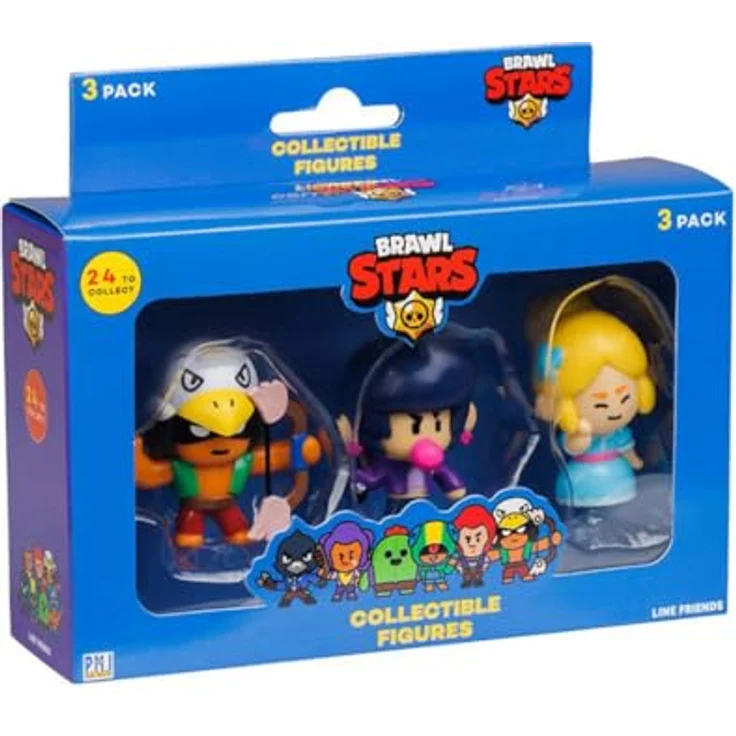 Brawl Stars Figure 3 pack window box S1, 1x Set, zufällige Auswahl – Bild 6