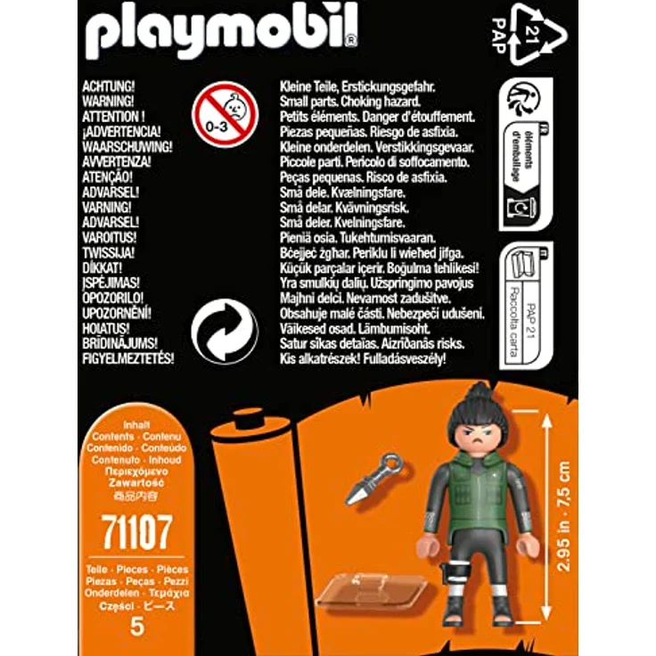 PLAYMOBIL Naruto Shippuden - Shikamaru Konstruktionsspielzeug – Bild 4