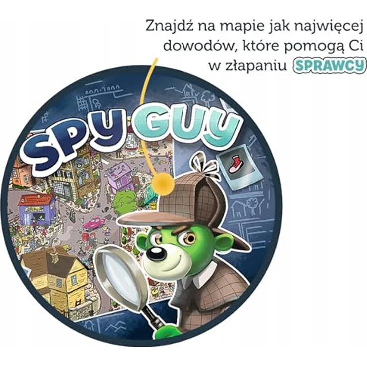 Trefl Spy Guy Brettspiel, Kooperatives Detektivspiel für 2-4 Spieler, Mehrfarbig, ab 5 Jahren – Bild 5