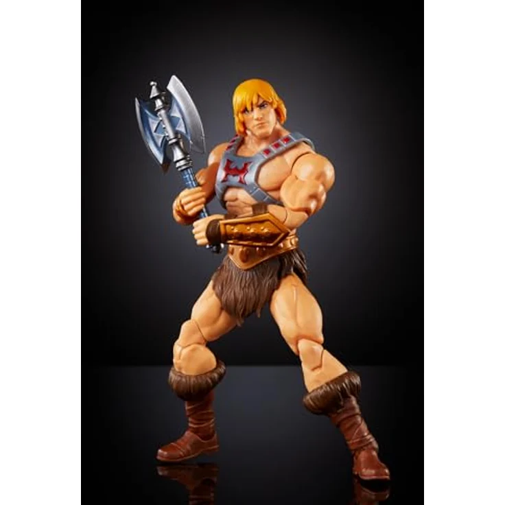 Mattel® Actionfigur Masters of the Universe Masterverse Core Battle Armor He-Man HYC49, Deluxe-Actionfigur mit 30 Bewegungspunkten, authentischen Details und Kampfaxt – Bild 4