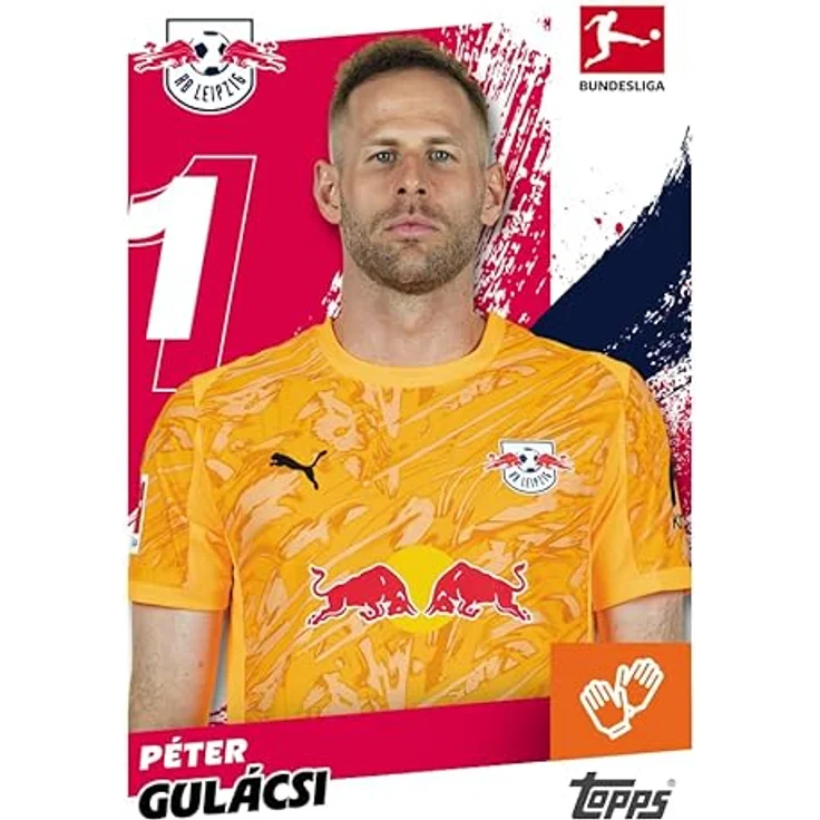 Topps 2025-26 Bundesliga Sticker (Display) Deutsch, 50 Boosterpackungen mit 7 Karten pro Packung – Bild 8