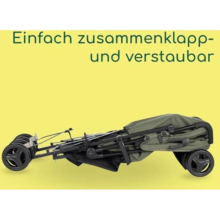 Bebeconfort Rainbow, Kompakter Kinderwagen für 6 Monate bis 4 Jahre, bis 22 kg, Mineral Green, verstellbare Rückenlehne und Fußstütze, leicht (6,6 kg) – Bild 4