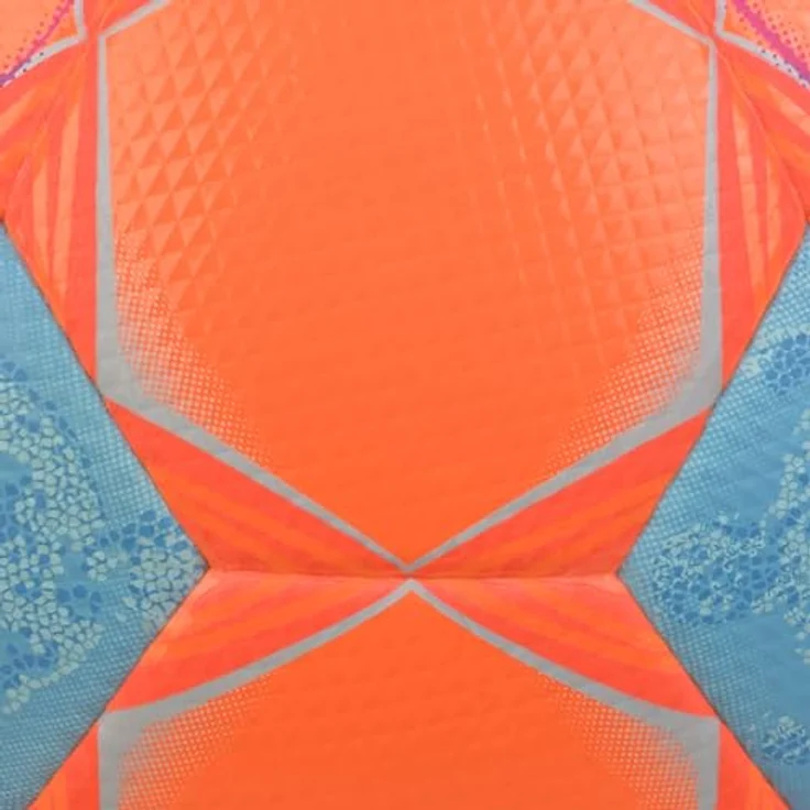 Derbystar Bundesliga Brillant Replica High Visible v24 Fußball, orange blau pink, Hochwertige Material, Extra Komfort, Langlebig – Bild 4