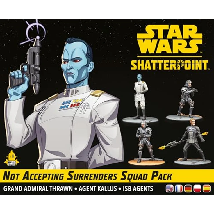 Atomic Mass Games SWP28 Spiel, Squad-Erweiterung "Not Accepting Surrenders" mit Miniaturen - Star Wars: Shatterpoint, 2 Spieler, Ab 14+, Deutsch – Bild 2