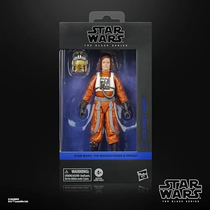Hasbro Star Wars The Mandalorian & Grogu Colonel Ward Figur, 15 cm Sammelfigur – Bild 2