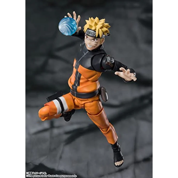 BANDAI TAMASHII NATIONS Naruto - Naruto Uzumaki Jinchuuriki - Statuette S.H. Figuarts 14cm – Bild 5