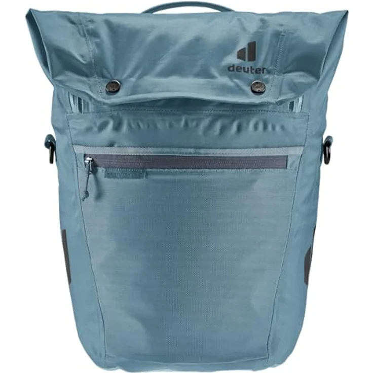Deuter Mainhattan Fahrradtasche, 33 cm x 22 cm x 45 cm, blau, 100% Plane, für Kinderfahrräder – Bild 2