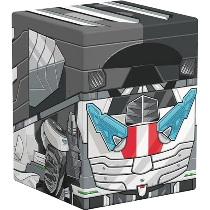 Squaroes Squaroe Transformers TR003 Wheeljack, Deckbox für bis zu 100 doppelt gesleevte Karten, nachhaltig hergestellt mit attraktivem Design – Bild 4