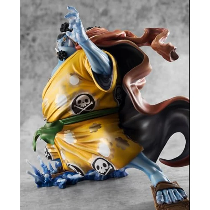 Megahouse One Piece Portrait Of Pirates SA-MAXIMUM PVC Statue Knight of the Sea Jinbe, 25 cm, Limited Reprint – Bild 7