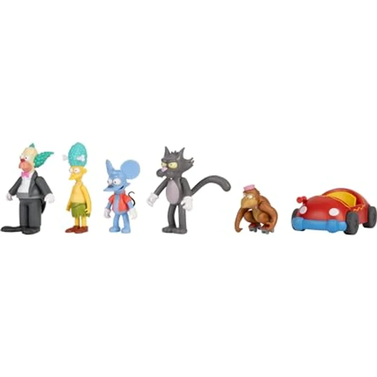 Jakks Pacific Die Simpsons 6 cm Figuren Multipack „Krusty, der Clown“, bewegliche Gliedmaßen, Sammelfiguren für Kinder ab 4 Jahren – Bild 5