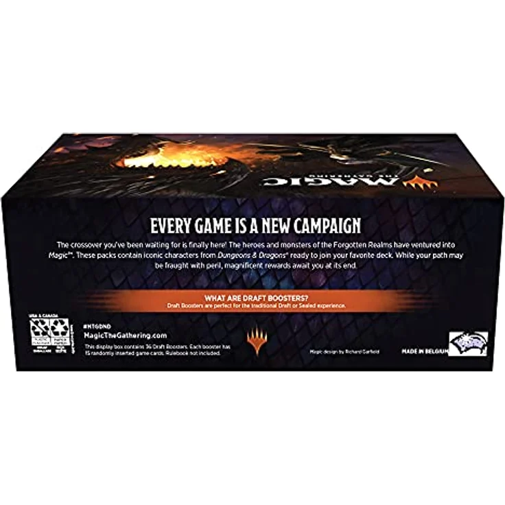 Magic The Gathering Adventures in The Forgotten Realms Draft Booster Box, Mehrfarbig – Bild 5