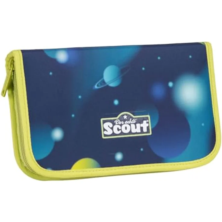 Scout Schulranzen Scout Neo Set LED Planets, ergonomischer Ranzen mit 7 blinkenden Lichtern und retroreflektierenden Flächen, inklusive Sportbeutel und Federmäppchen – Bild 7