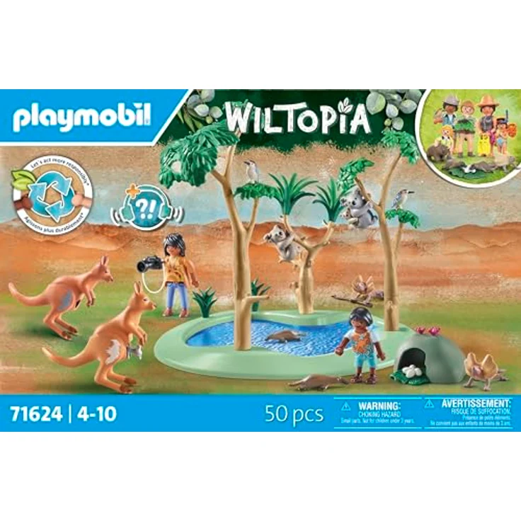 Playmobil® Konstruktions-Spielset Australische Tierwelt (71624), Wiltopia, (50 St), Made in Europe – Bild 4
