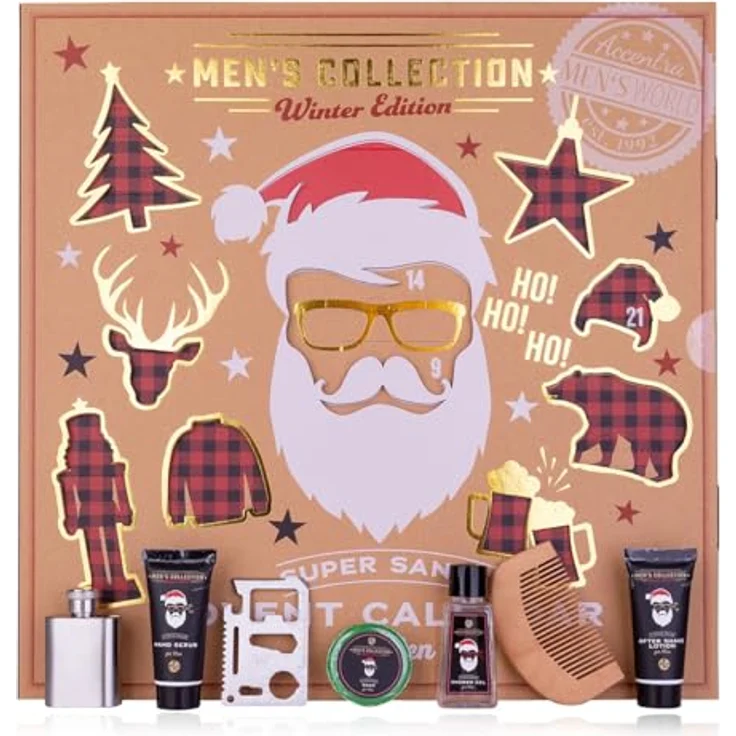 ACCENTRA Adventskalender MEN'S COLLECTION WINTER EDITION, 24 hochwertige Überraschungen in stilvoller Box – Bild 4