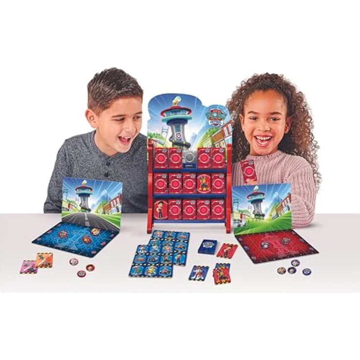 Spin Master Games - Paw Patrol: Games HQ - Spielesammlung mit 8 spaßigen Kinderspielklassikern für 2-4 Fellfreunde ab 4 Jahren, grafisches Design der TV-Serie. – Bild 5