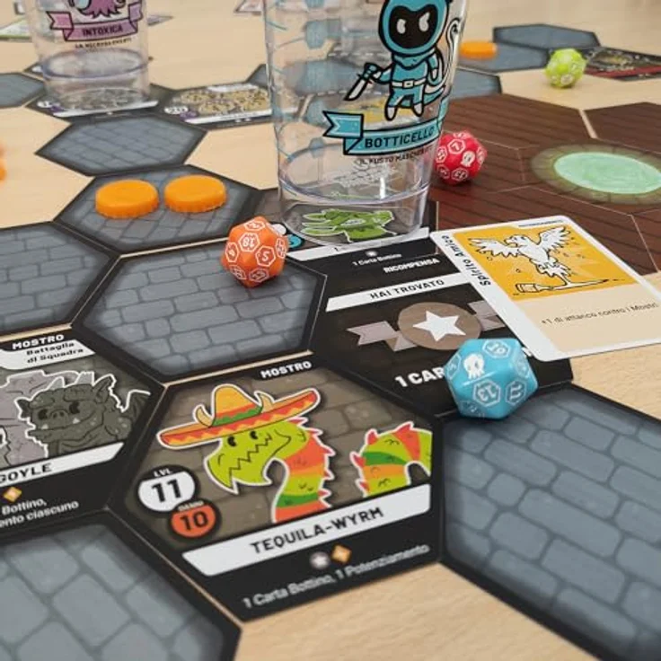 Cranio Creations Helden Di Barcadia, aufregendes Partyspiel für Abenteuerlustige mit Fantasy-Elementen – Bild 4