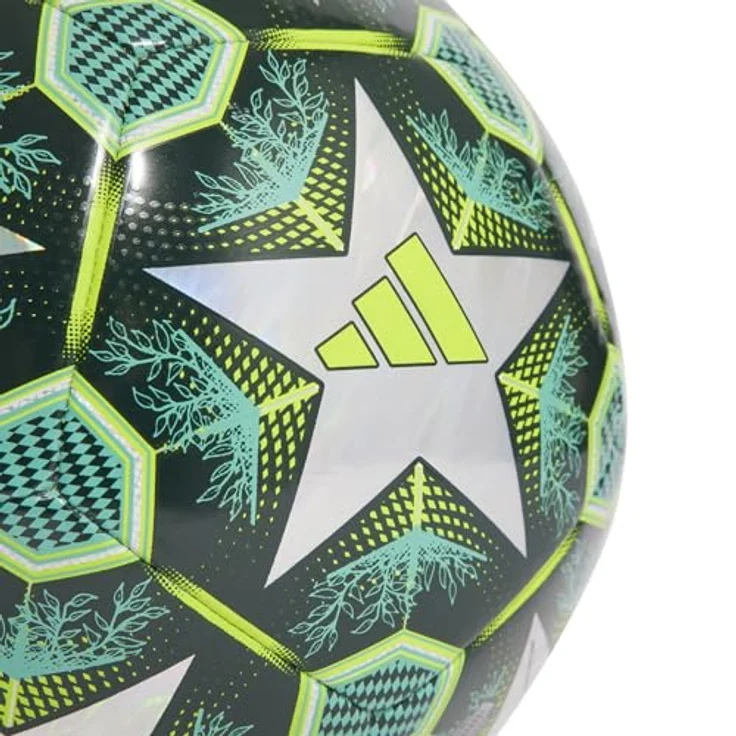 Adidas UCL 24/25 Knockout Stages Foil Trainingsball, inspiriert vom offiziellen UCL Spielball, silberfarben – Bild 4