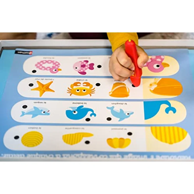 NATHAN Spiel Baby Electro - Mein Bilderbuch - Elektronisches Frage- und Antwortspiel für Kinder ab 2 Jahren, inkl. 2 LR41-Batterien – Bild 7