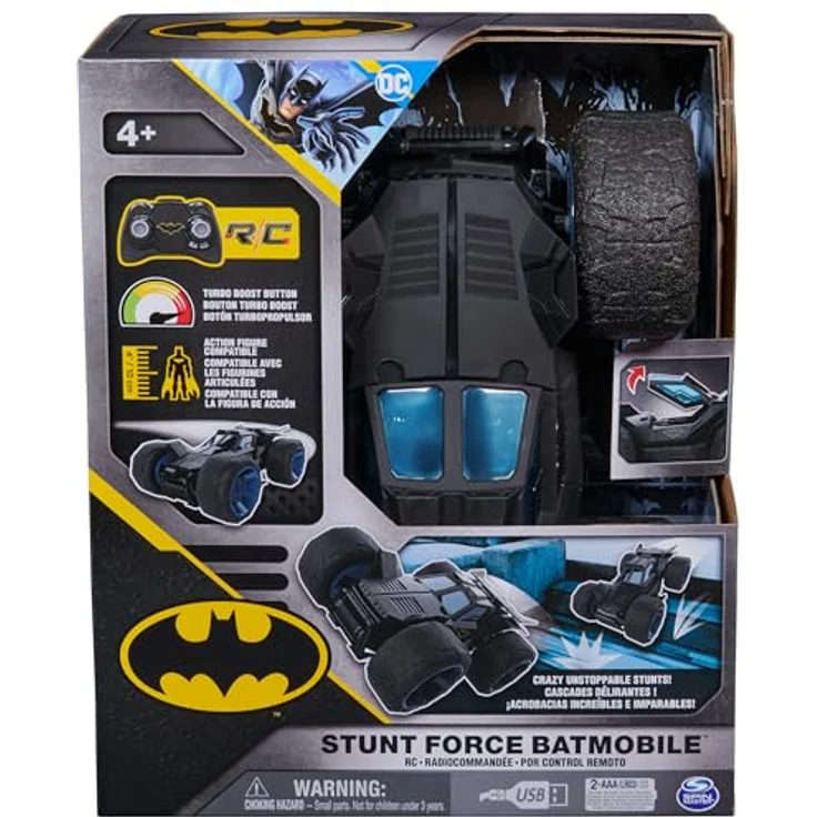 Batman Batman - Stunt Shot Batmobile RC Scale: 1:18 (6066871) – Bild 2