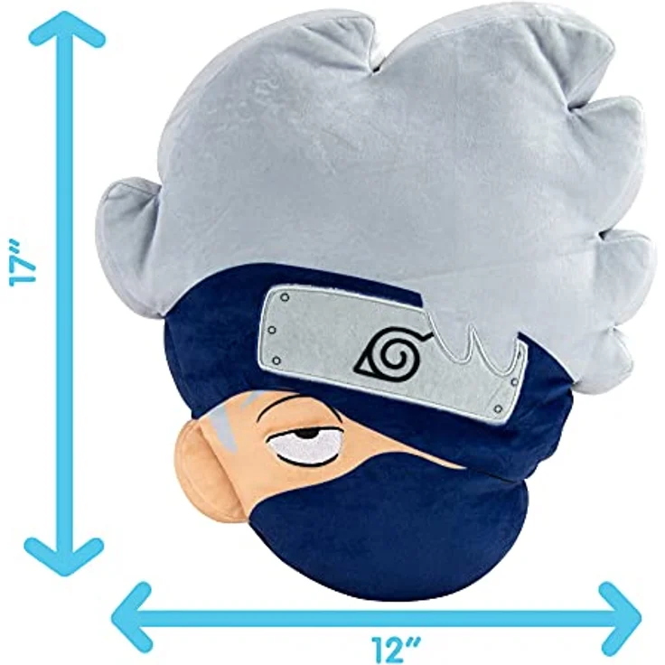Tomy Club Mocchi- Mocchi- Naruto Shippuden Kakashi Mega Plush Toy 38cm – Bild 4