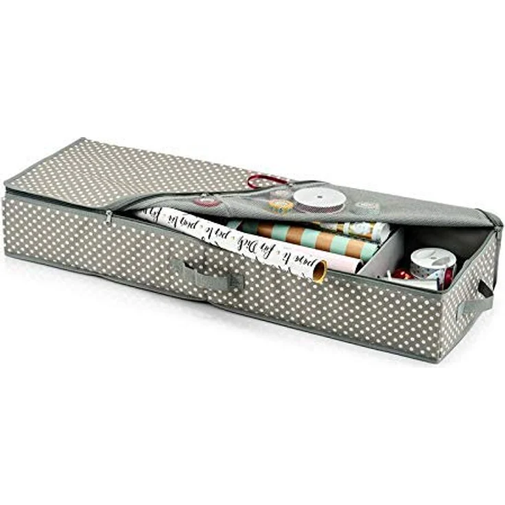 Zeller 14665 Geschenkpapier-Organizer, Polyester, ca. 90x12x30 cm - Preisvergleich – Bild 3