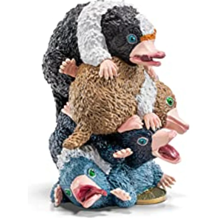 The Noble Collection Toyllectible Schatzhaufen von Baby-Nifflers, Diorama mit 4 Baby-Nifflern, ca. 15,2 x 14 cm, für Fans ab 8 Jahren – Bild 2