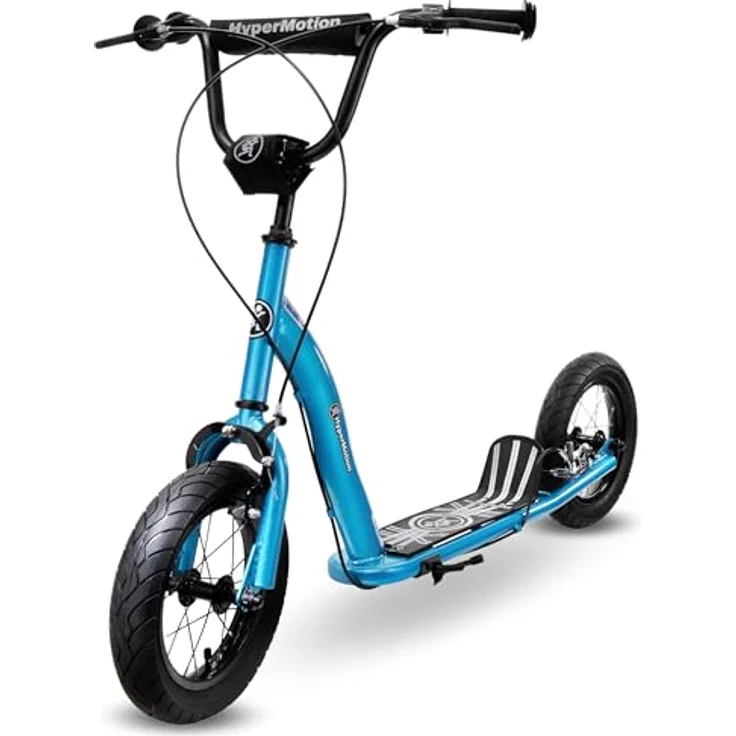 HyperMotion RUBY 12.2 Kinderroller, 12 Zoll Luftreifen, höhenverstellbar, mit Handbremsen, blau – Bild 10