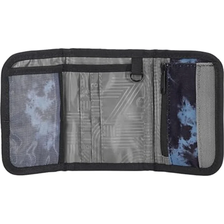 Coocazoo Geldbörse „Midnight Dust”, schwarz-blau, Portemonnaie mit Sichtfenster innen & außen, Münzfach & Kartenfächern, Klettverschluss, ab der 3. Klasse, 100% PFC freies Polyester – Bild 2