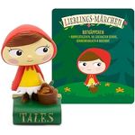 tonies Hörfiguren für Toniebox, Lieblings-Märchen – Rotkäppchen, 4 Märchen für Kinder ab 3 Jahren, Spielzeit ca. 60 Minuten