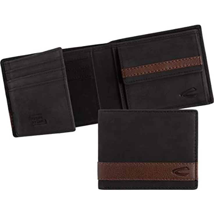 camel active, TAIPEH, Herren, Geldbörse (Jeansformat), one size, Schwarz – Bild 3