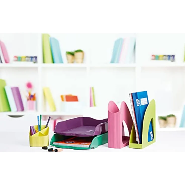 HAN Schreibtischköcher Re-X-LOOP – say yes to 100% recycled, modernes, junges Design für alle Schreibtischutensilien, rosa, 17238-956 – Bild 5