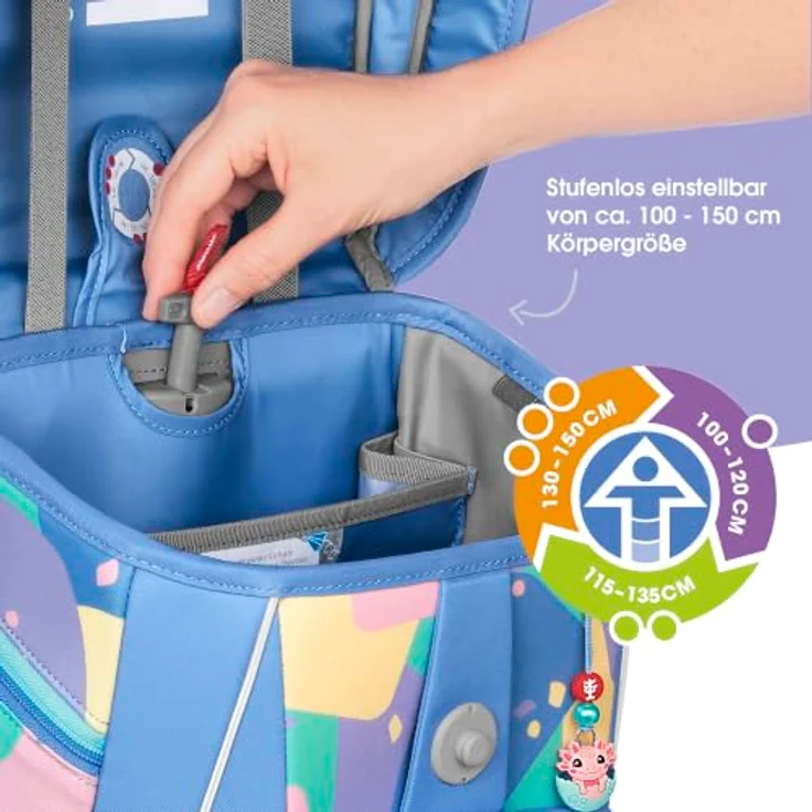 Step by Step Schulranzen SPACE Schulranzen-Set, Mehrfarbig, mit ausreichend Stauraum für Schulmaterialien – Bild 6
