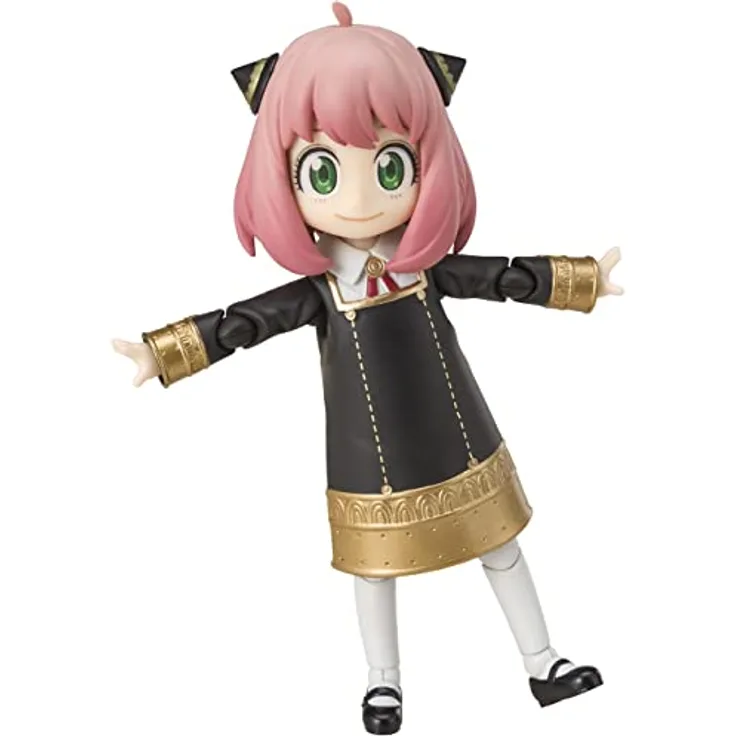 BANDAI Tamashi Nations – Spy x Family – Anya Forger (Uniform Version), S.H.Figuarts Sammelfigur, langlebig und strapazierfähig