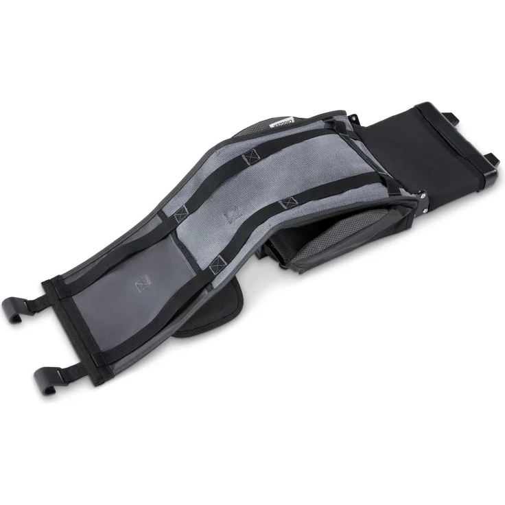 Croozer Yuuna, Kindermodul Basis-Sitz für Veloanhänger, ergonomisch, atmungsaktiv, mit 5-Punkt-Sicherheitsgurten, höhenverstellbar, zusammenfaltbar