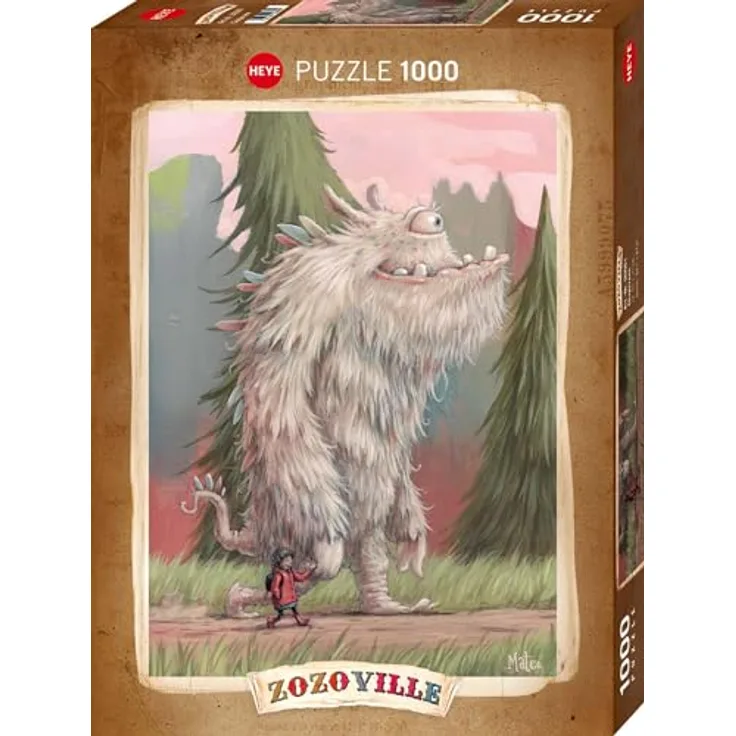 Heye Chaperone, 1000 Teile Puzzle für Kreativität und Konzentration, 50 x 70 cm