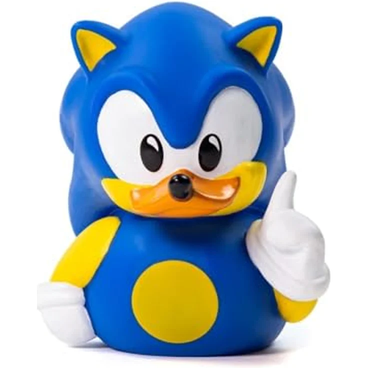 TUBBZ Boxed Edition Sonic, Sammler-Vinyl-Gummiente Figur, 9 cm groß, offizielle Sonic The Hedgehog-Merchandise – Bild 3