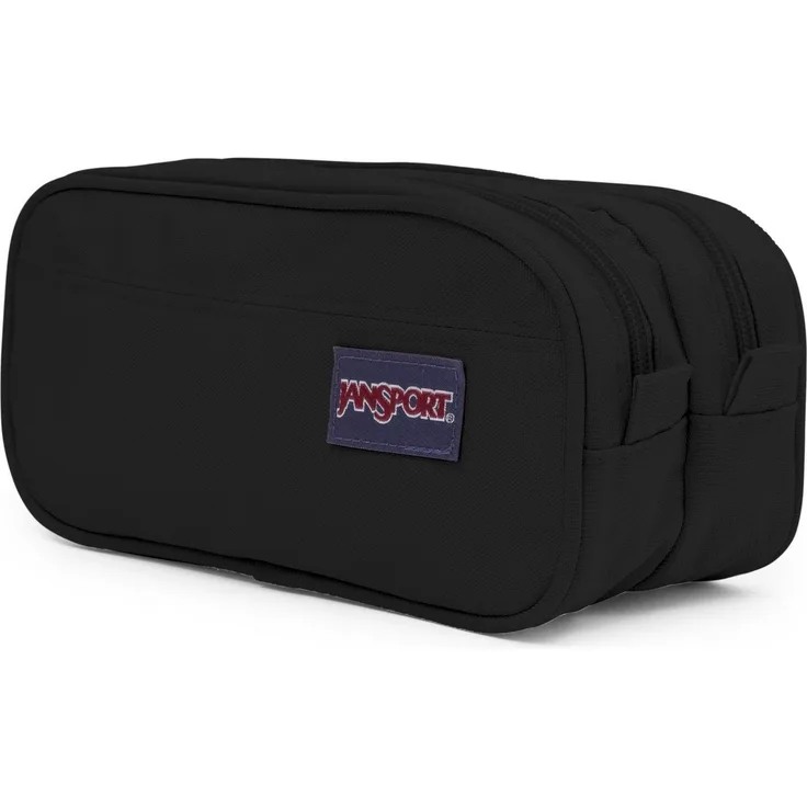 Jansport Schreibgeräteetui Large Accessory Pouch, mit zwei Hauptfächern, schlicht - blau