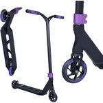 Striker Stuntscooter Striker Lux Youth Stunt-Scooter H=75,5cm 2,95kg Lila, Leichtgewicht mit Park-orientiertem Design