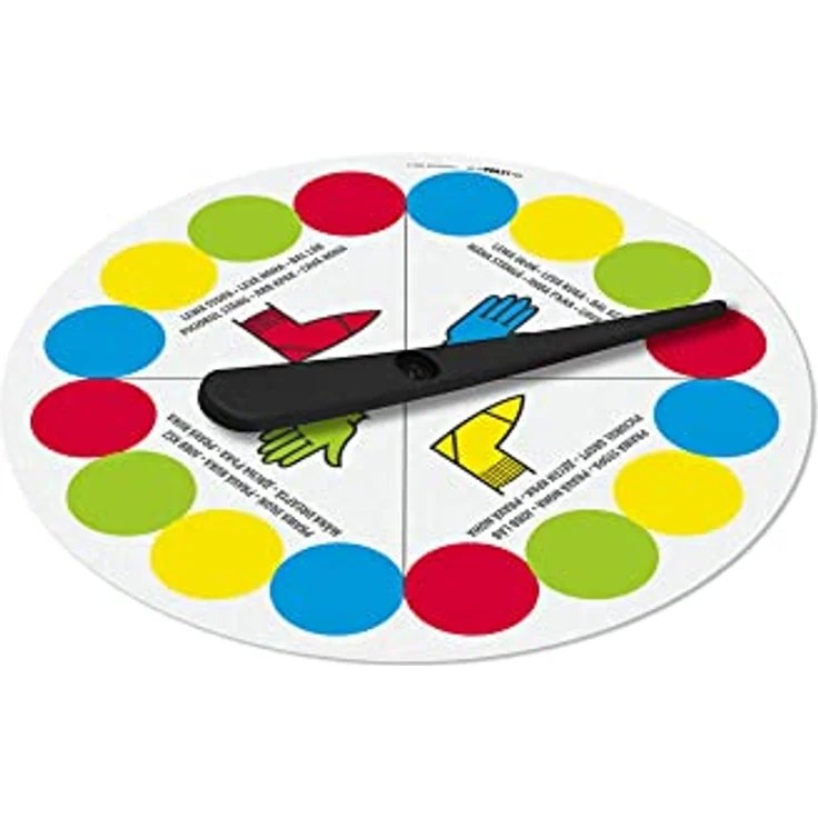 Hasbro Gaming Twister, Mehrfarbiges Brettspiel für Kinder ab 6 Jahren – Bild 4
