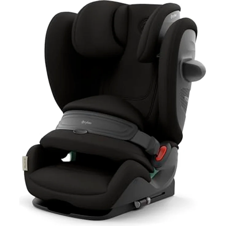 Cybex Pallas G3, 2-in-1 Kindersitz (15 Monate - 12 Jahre) mit 25% weniger Nackenverletzungen, Magic Black – Bild 1
