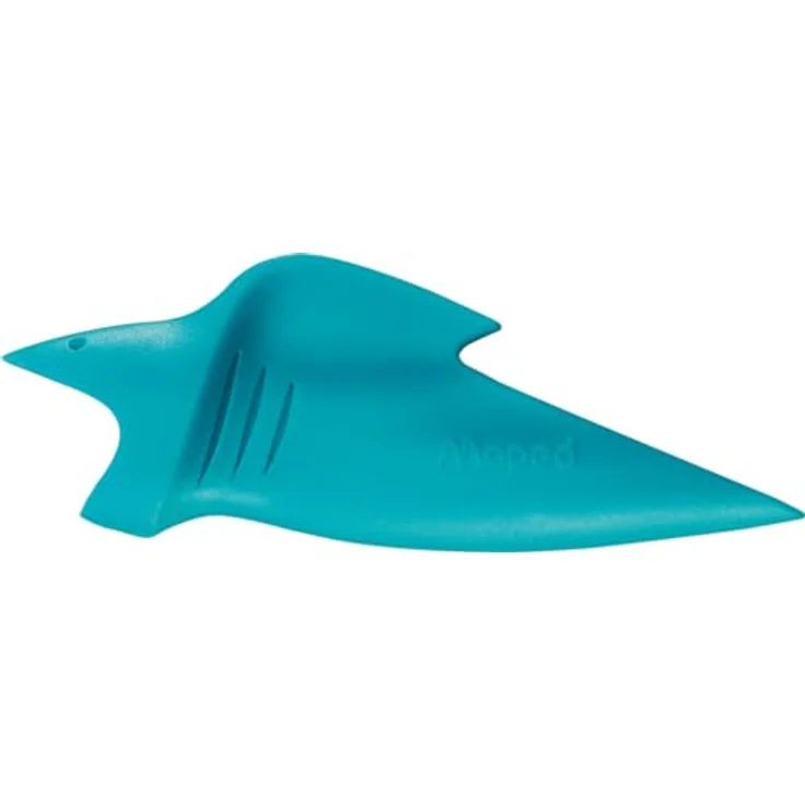 Maped - 2x ergonomische Drei-Kant-Bleistifte mit Radiergummi - HB mittel + Schreiblernhilfe KIDY LEARN, bunte Harzstifte mit innovativer Hai-Fingerführung – Bild 3