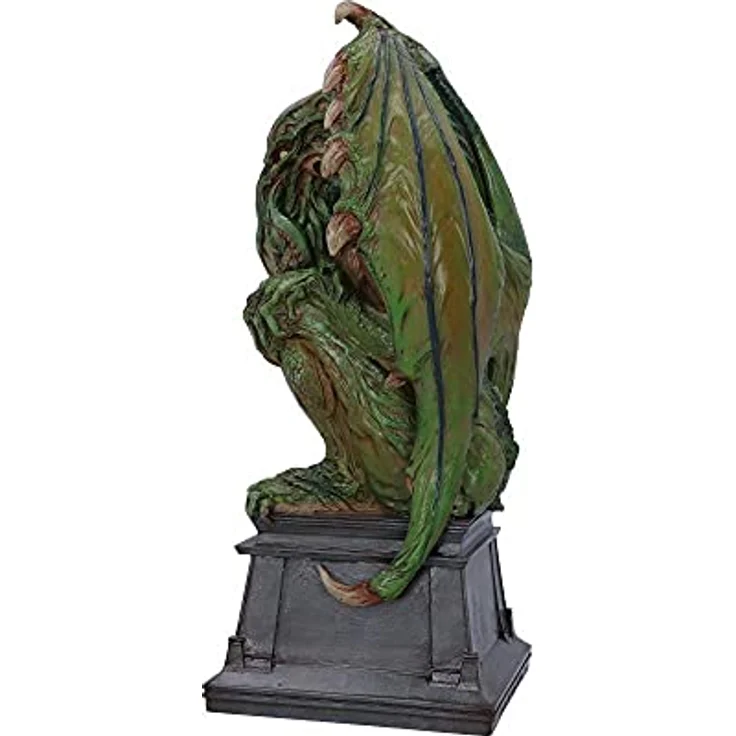 Nemesis Now Cthulhu, Sammelfigur aus Harz, handbemalt, smaragdgrün, mit Sockel – Bild 4