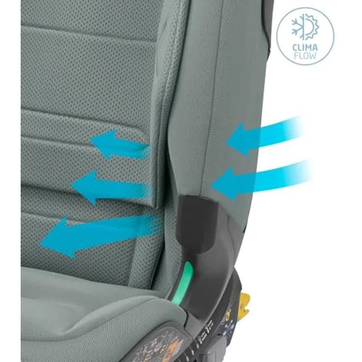 Maxi-Cosi Titan Pro2 I-Size, Kindersitz mit ISOFIX, G-CELL Schutz und ClimaFlow, authentisches Grau – Bild 3