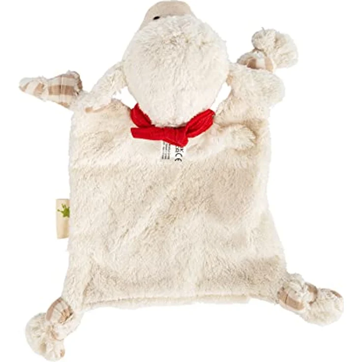 Sigikid 38885 Schnuffeltuch Schaf, Eierschalenfarbe, 23 x 17 x 9 cm – Bild 5