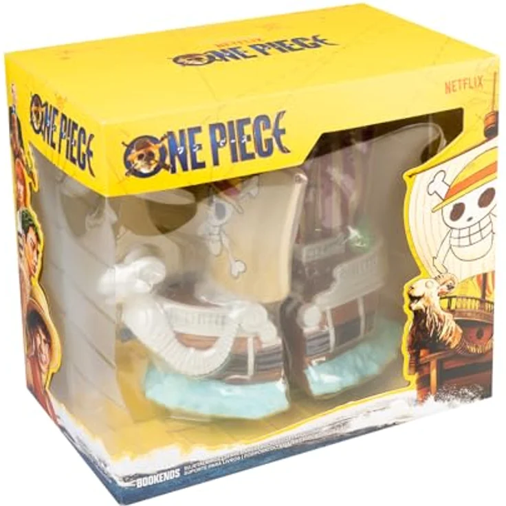 Grupo Erik One Piece Buchstützen Flying Lamb, detailreiche Sammlerstücke aus robustem Material für Manga-Fans – Bild 2