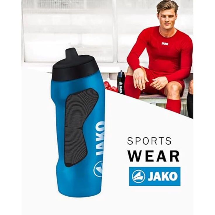 JAKO Trinkflasche Premium JAKO blau, 0. 75 Liter – Bild 3