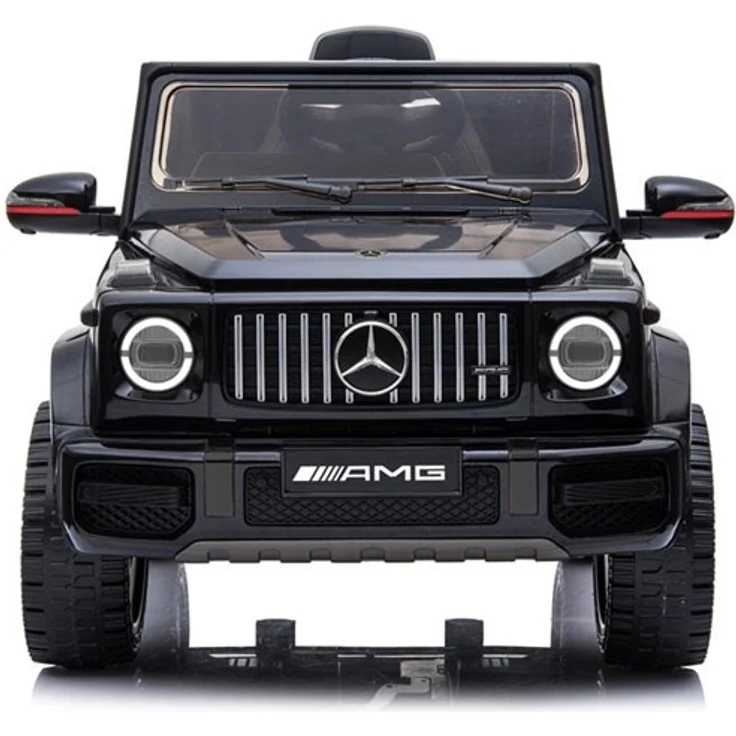 Mercedes Lizenzierter AMG G63, Elektrisches Aufsitzauto für Kinder mit 12V-Antrieb, Licht und Sound, schwarz